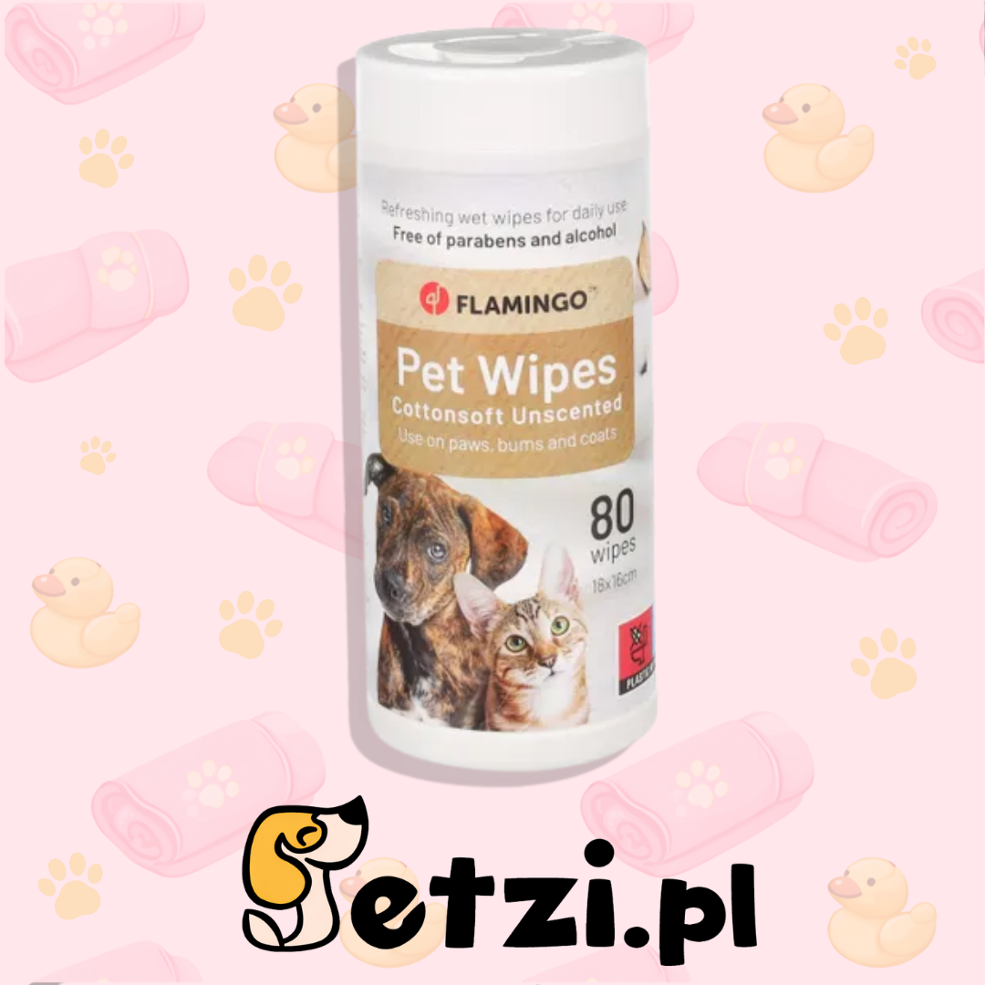 FLAMINGO UNIVERSAL CARE WIPES REINI NEUTRAL 80PCS