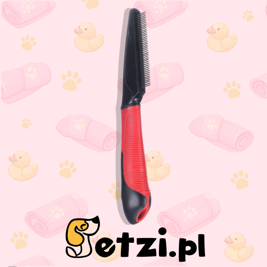 FLAMINGO COMB ROTATING TEETH + HANDLE PREMIUM FINE