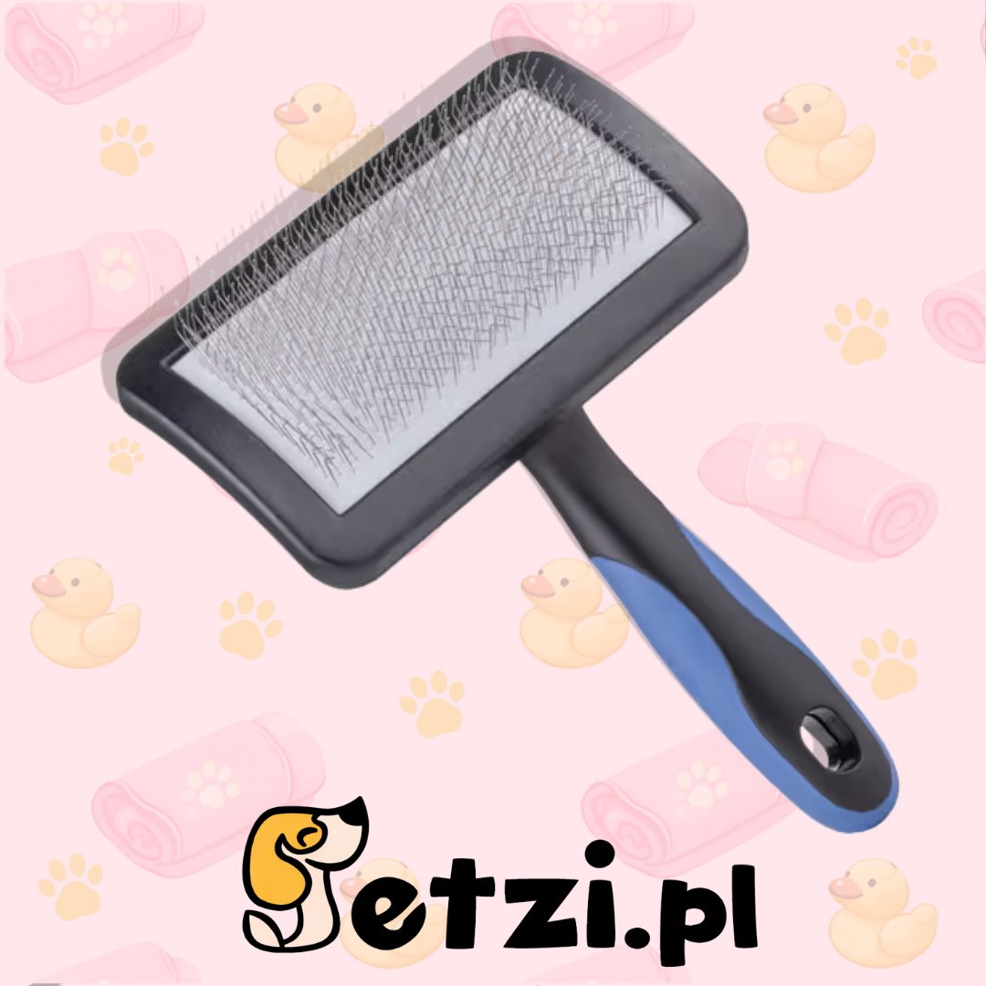 SHOW TECH UNIVERSAL SOFT SLICKER SZCZOTKA PUDLÓWKA ŚREDNIA