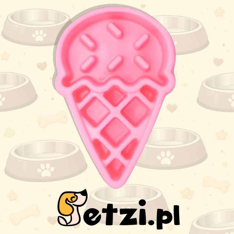 ZIPPY PAWS MISKA SPOWALNIAJĄCA JEDZENIE LODY