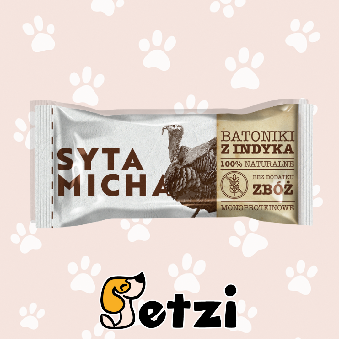 SYTA MICHA BATONIKI DLA PSA - WOŁOWINA / INDYK
