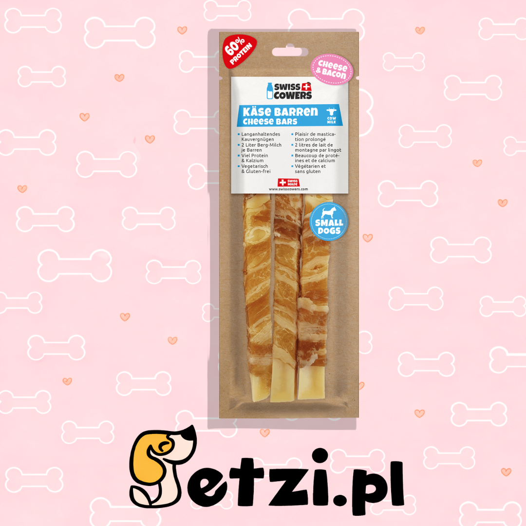 SWISSCOWERS CHEESE BARS BACON S