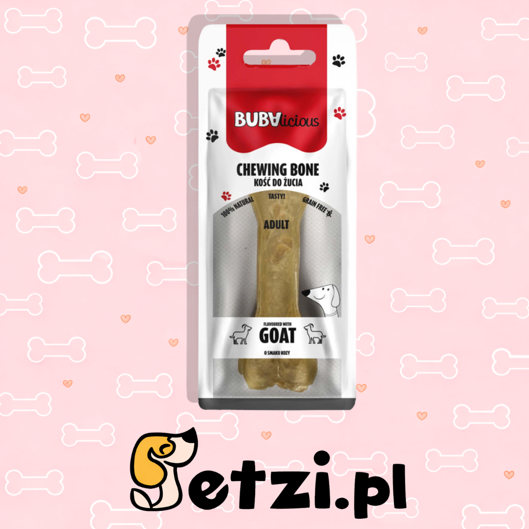 BUBA BUBALICIOUS GRYZAK DLA PSA KOŚĆ TWARDA KOZA 12CM