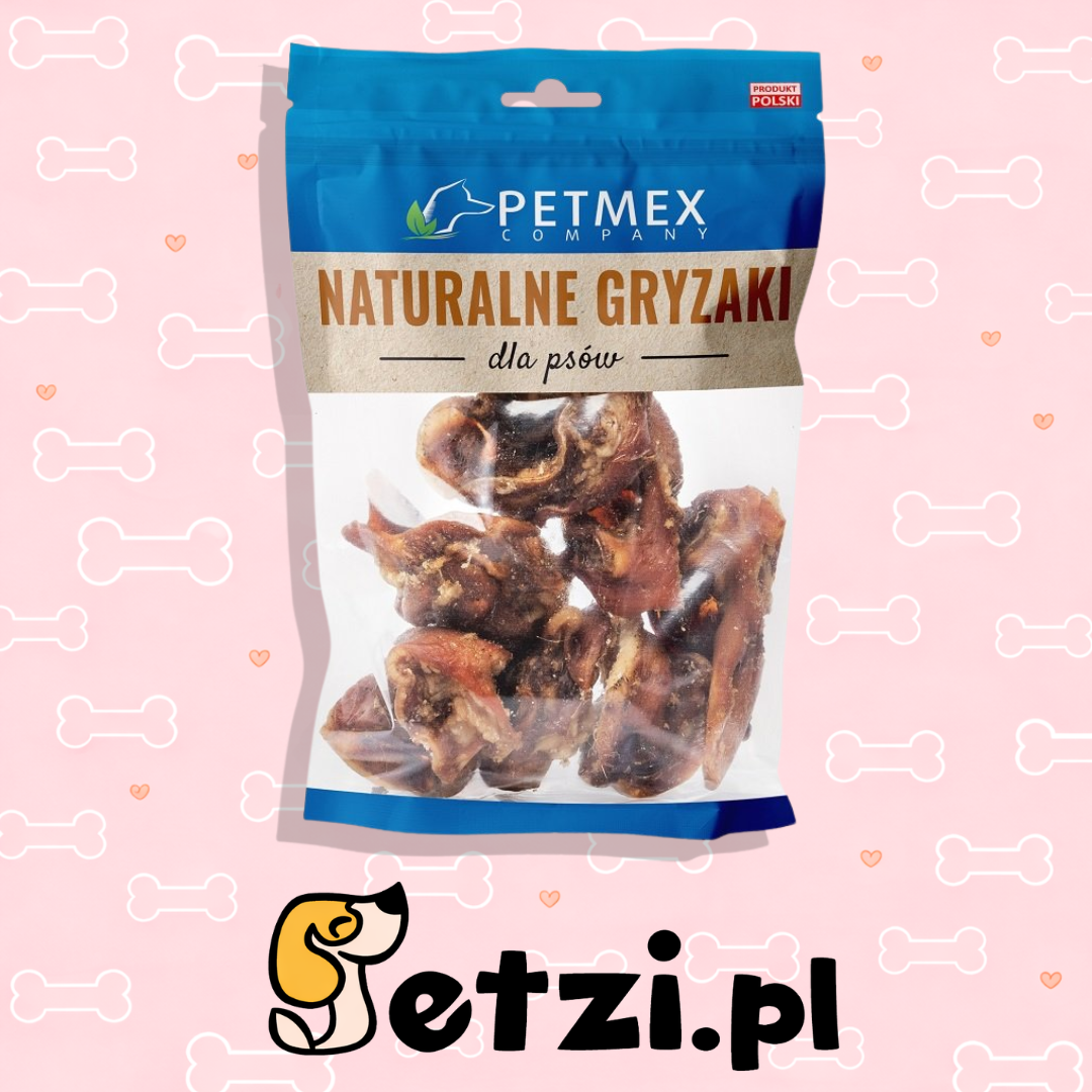 PETMEX UCHO WIEPRZOWE ŚRODKOWE 200G