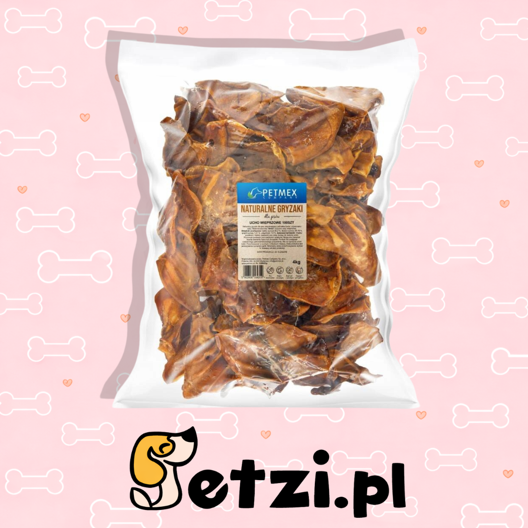 PETMEX UCHO WIEPRZOWE PREMIUM 10 SZT