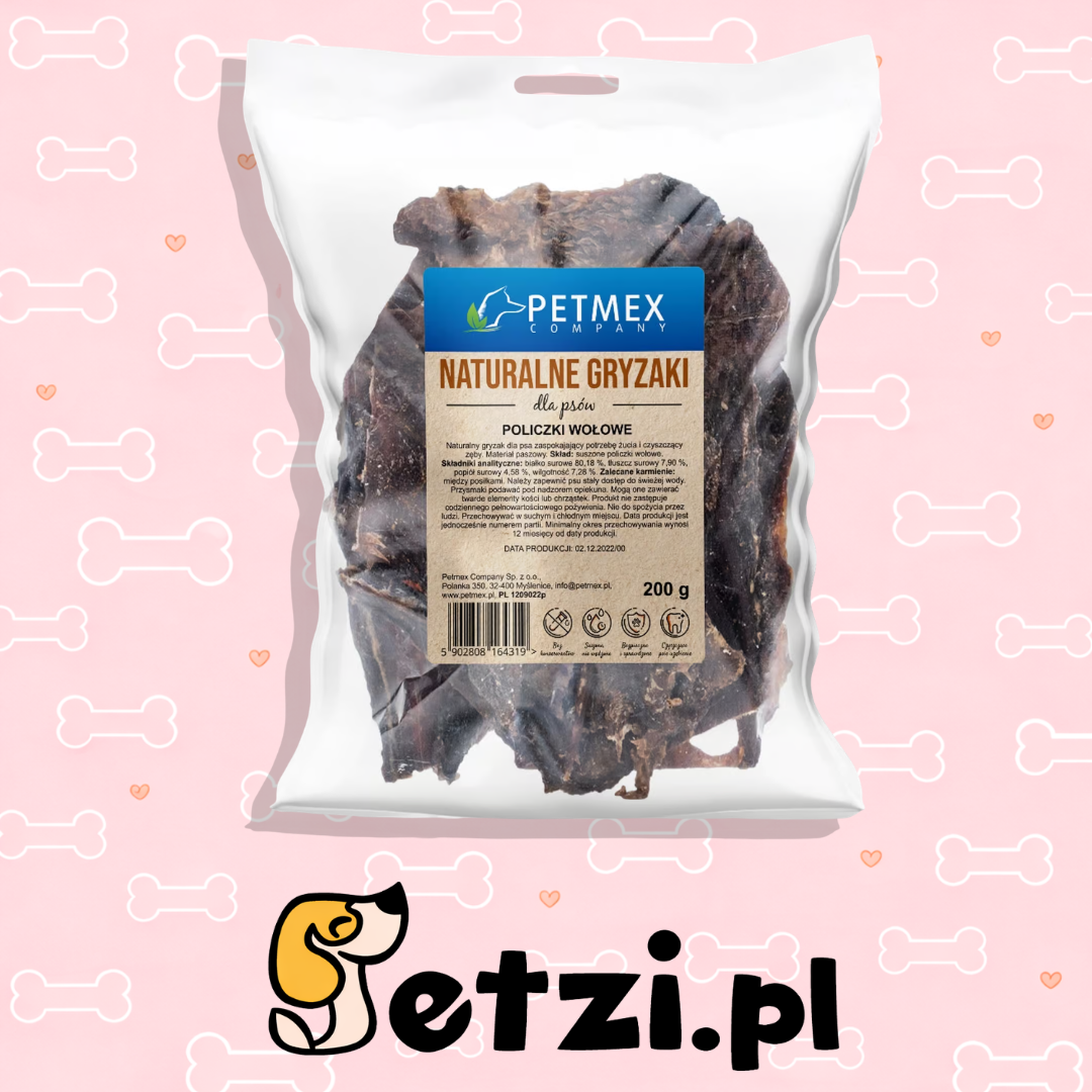PETMEX POLICZKI WOŁOWE 200G