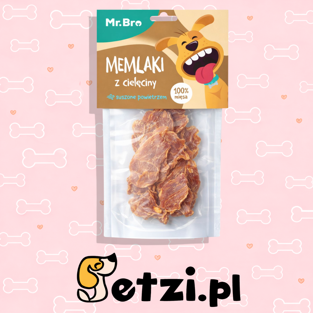 MR BRO MEMLAKI CIELĘCINA W PŁATACH 150G