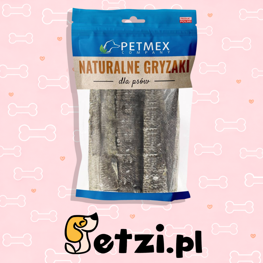 PETMEX SKÓRA DORSZA PETMEX PASKI 100G