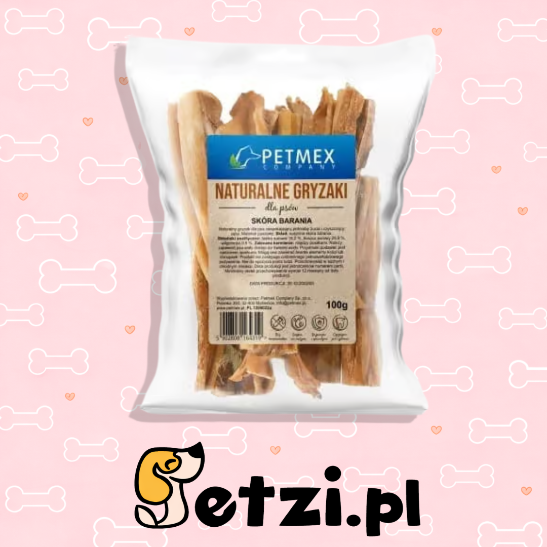 PETMEX SKÓRA BARANIA 100G