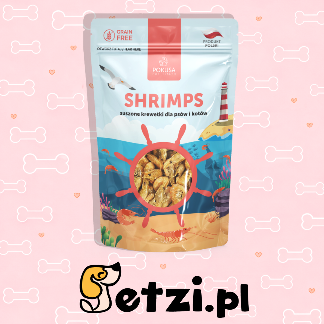 POKUSA PRZYSMAKI SHRIMPS SUSZONE KREWETKI 40G