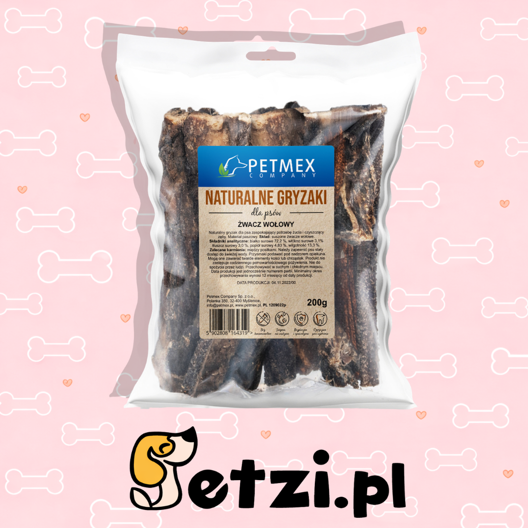 PETMEX ŻWACZ WOŁOWY 200G