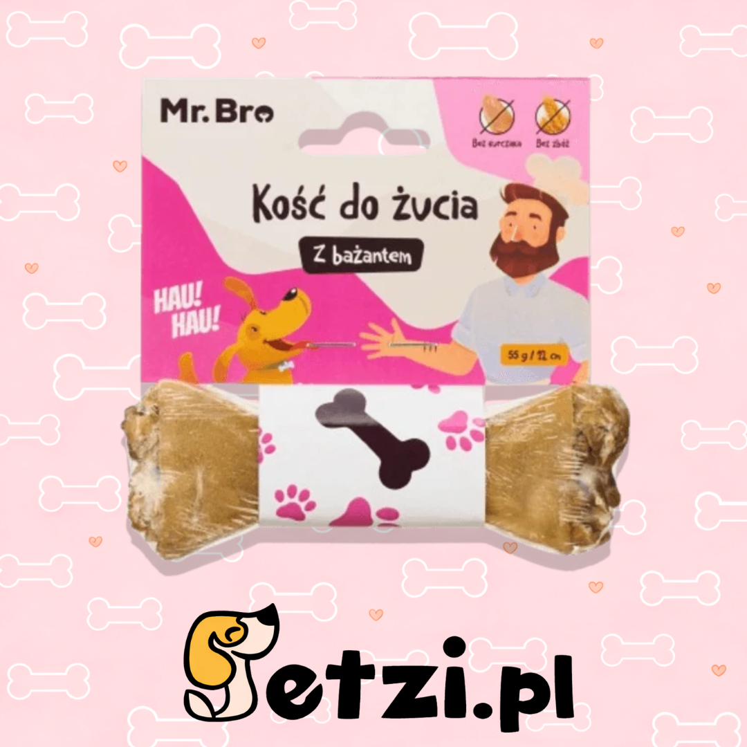 MR BRO KOŚĆ Z BAŻANTEM I JAGODAMI 12CM