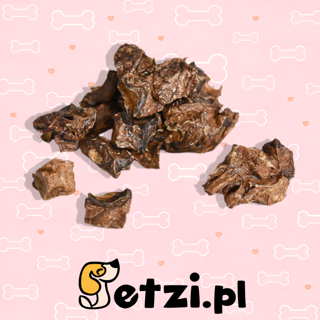 PETMEX PŁUCA WOŁOWE KOSTKA 100G