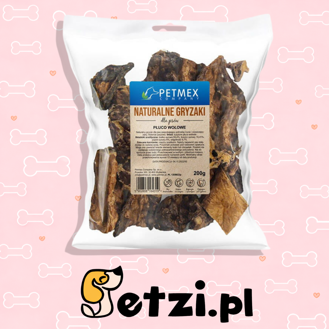 PETMEX PŁUCA WOŁOWE 200G