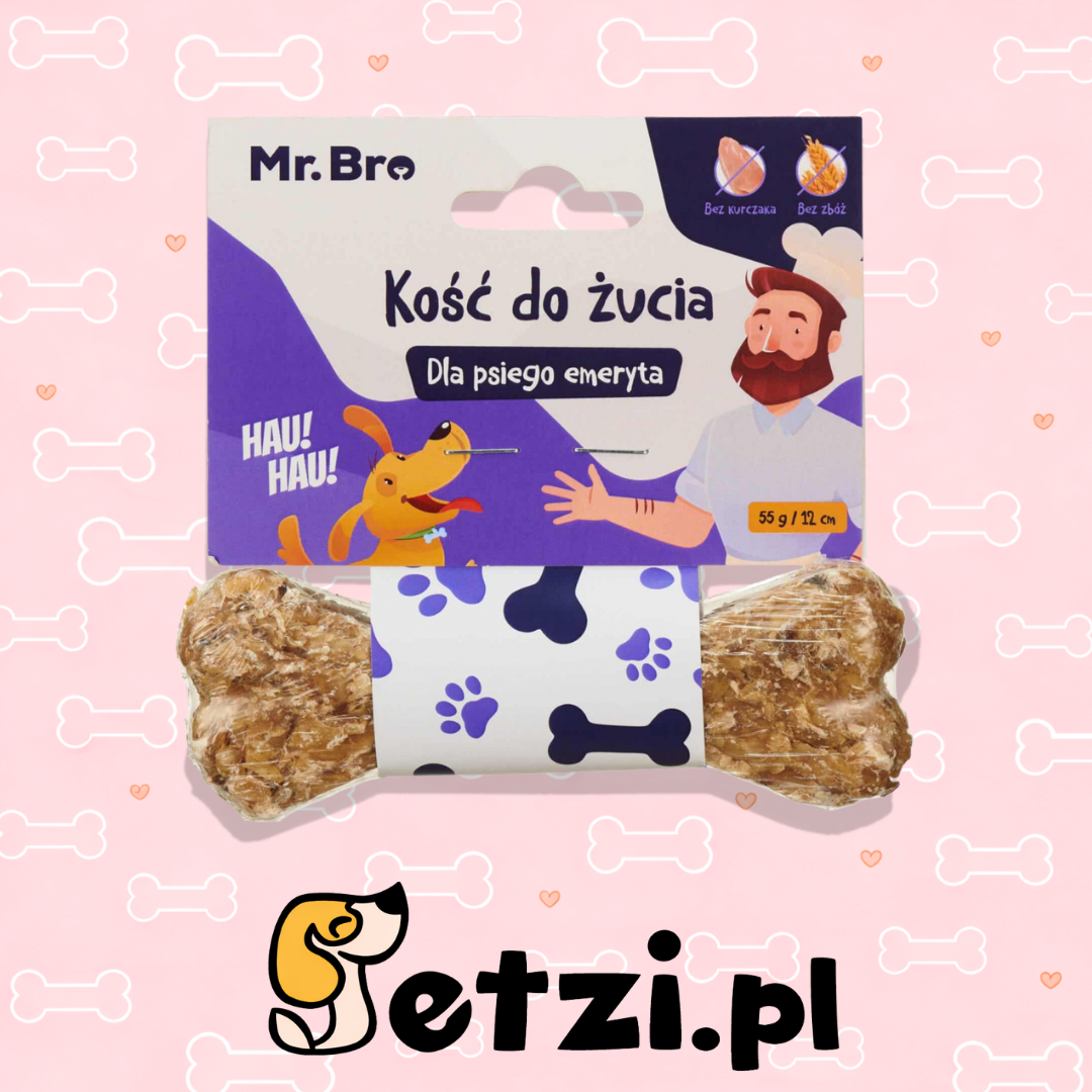 MR BRO KOŚĆ SENIOR DLA PSIEGO EMERYTA ŻWCZ 12CM