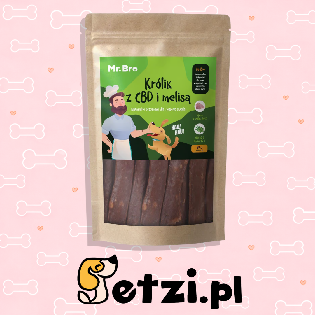 MR BRO STRIPS KRÓLIK, CBD, MELISA 80G