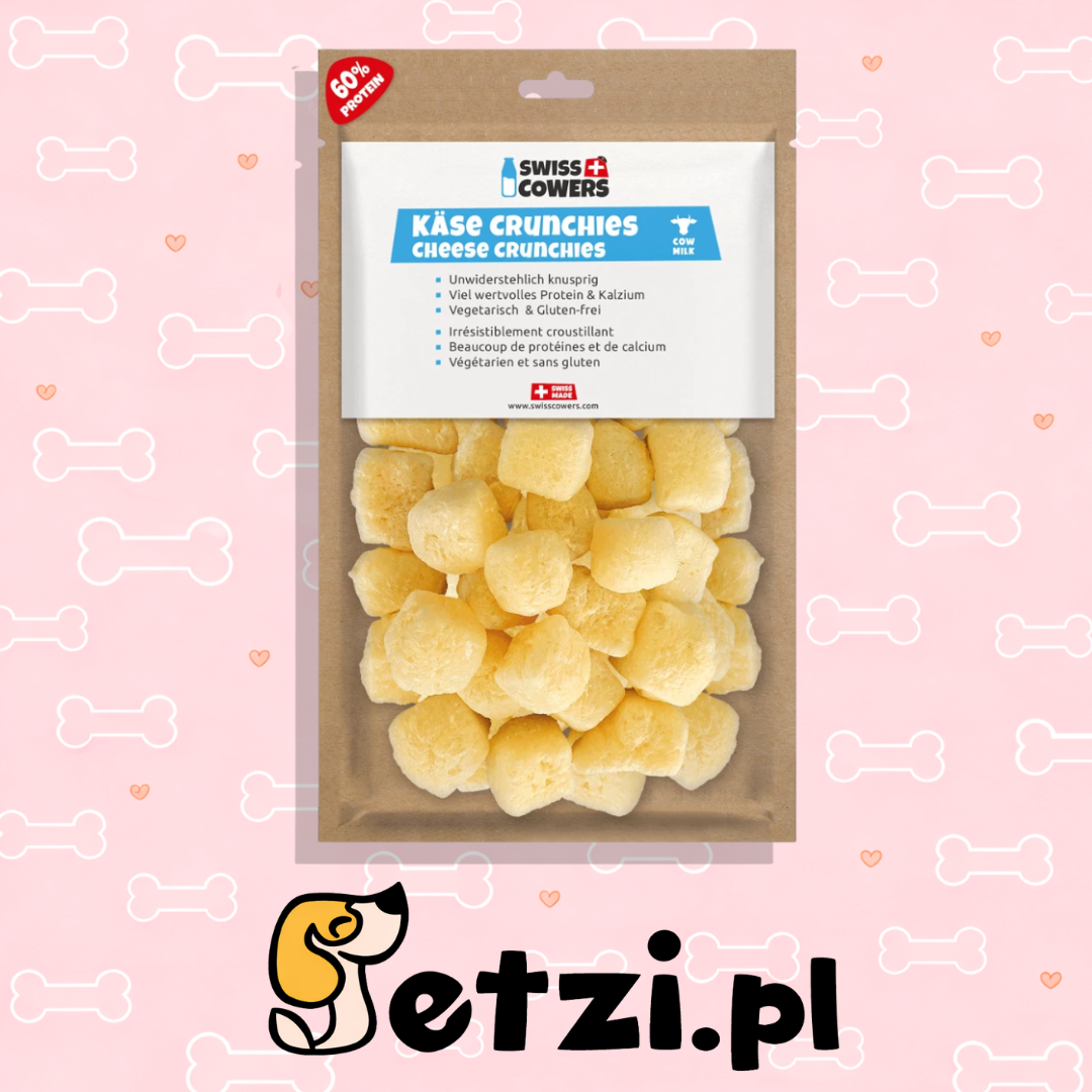 SWISSCOWERS CHEESE CRUNCHIES (28 BELONINGEN)