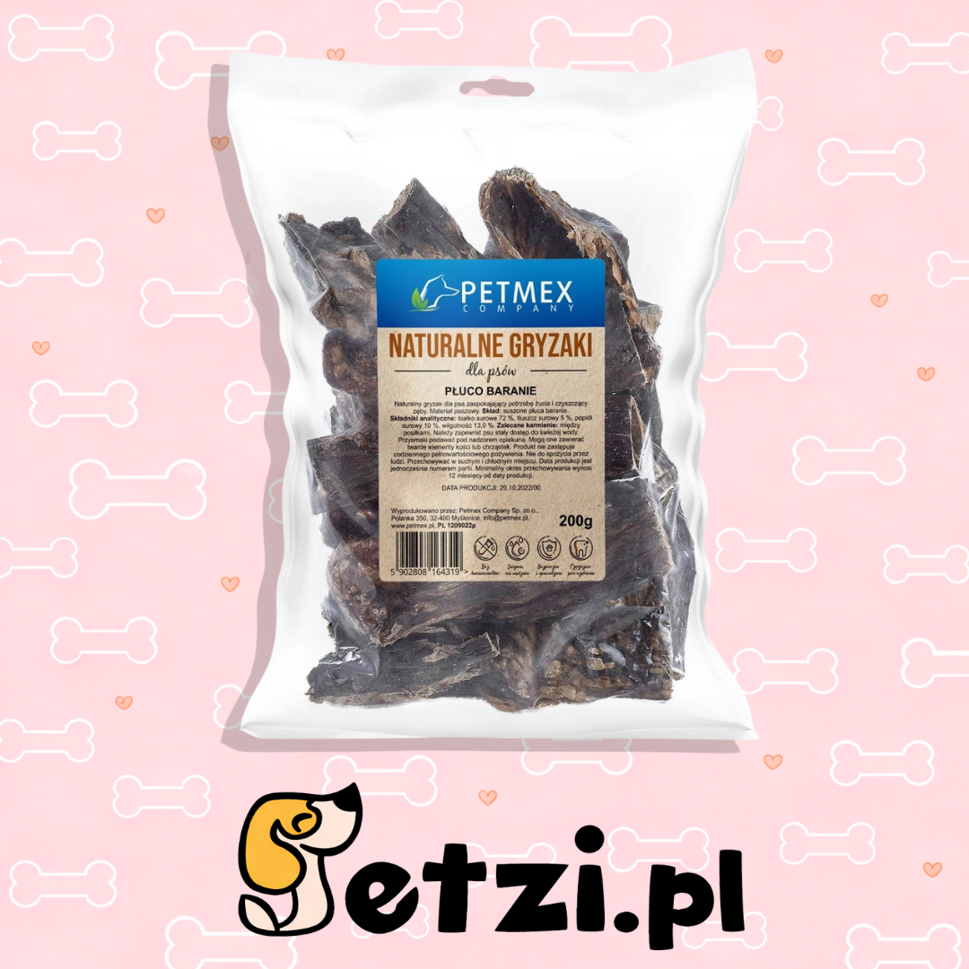 PETMEX PŁUCA BARANIE 200G