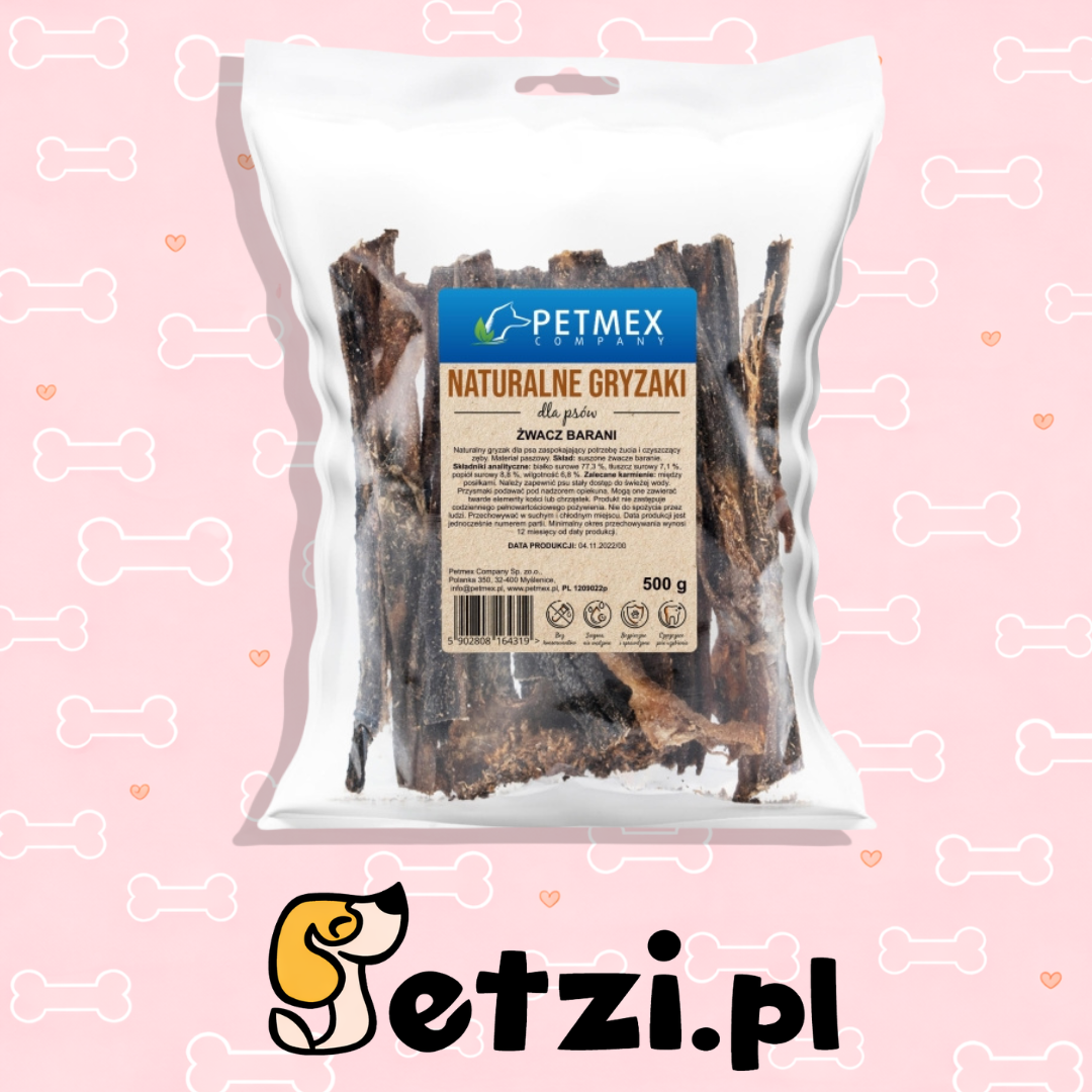 PETMEX ŻWACZ BARANI 500G