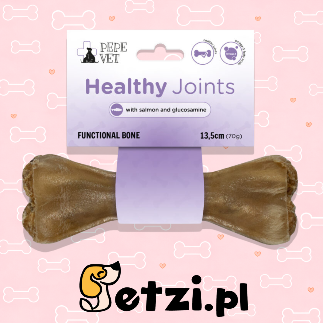 PAKA ZWIERZAKA PEPE VET KOŚĆ HEALTHY JOINTS 13,5CM