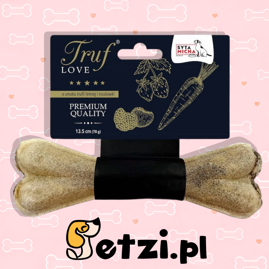 SYTA MICHA GRYZAK DLA PSA KOŚĆ TRUFLOVE 13,5CM