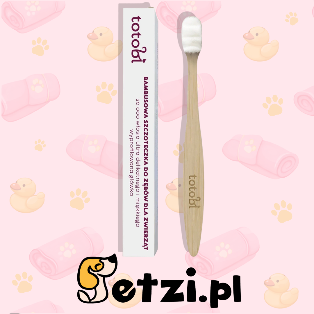 TOTOBI BAMBUSOWA SZCZOTECZKA Z WYPROFILOWANĄ GŁÓWKĄ I 20 000 NANO WŁÓKIEN
