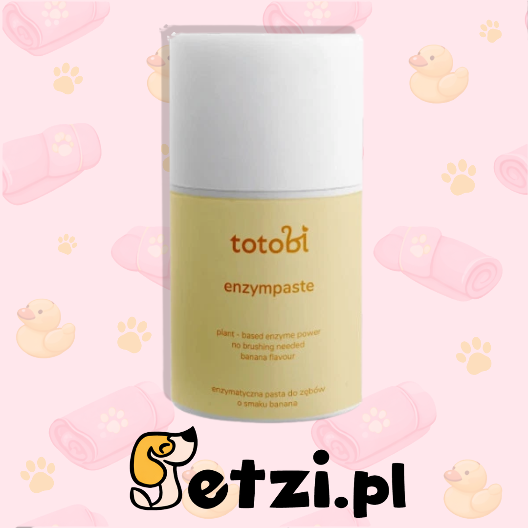 TOTOBI ENZYMATYCZNA PASTA DO ZĘBÓW O SMAKU BANANA, 50 ML