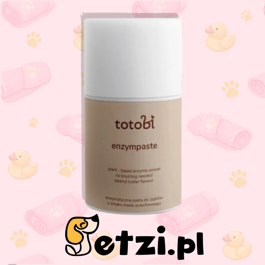 TOTOBI ENZYMATYCZNA PASTA DO ZĘBÓW O SMAKU MASŁA ORZECHOWEGO, 50 ML
