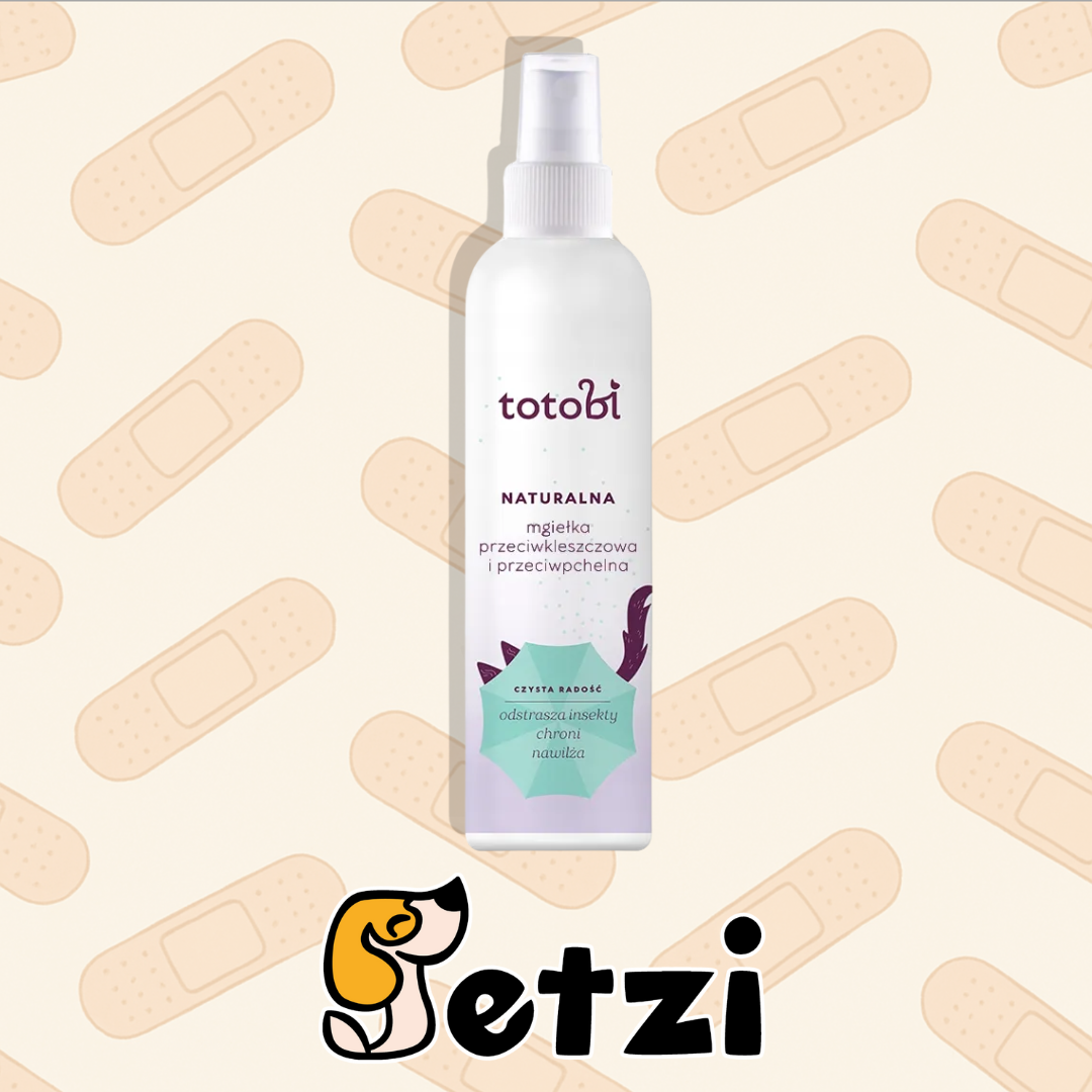 TOTOBI NATURALNA MGIEŁKA WSPOMAGAJĄCA OCHRONĘ PRZECIWPCHELNA I PRZECIWKLESZCZOWĄ - RÓŻNE POJEMNOŚCI