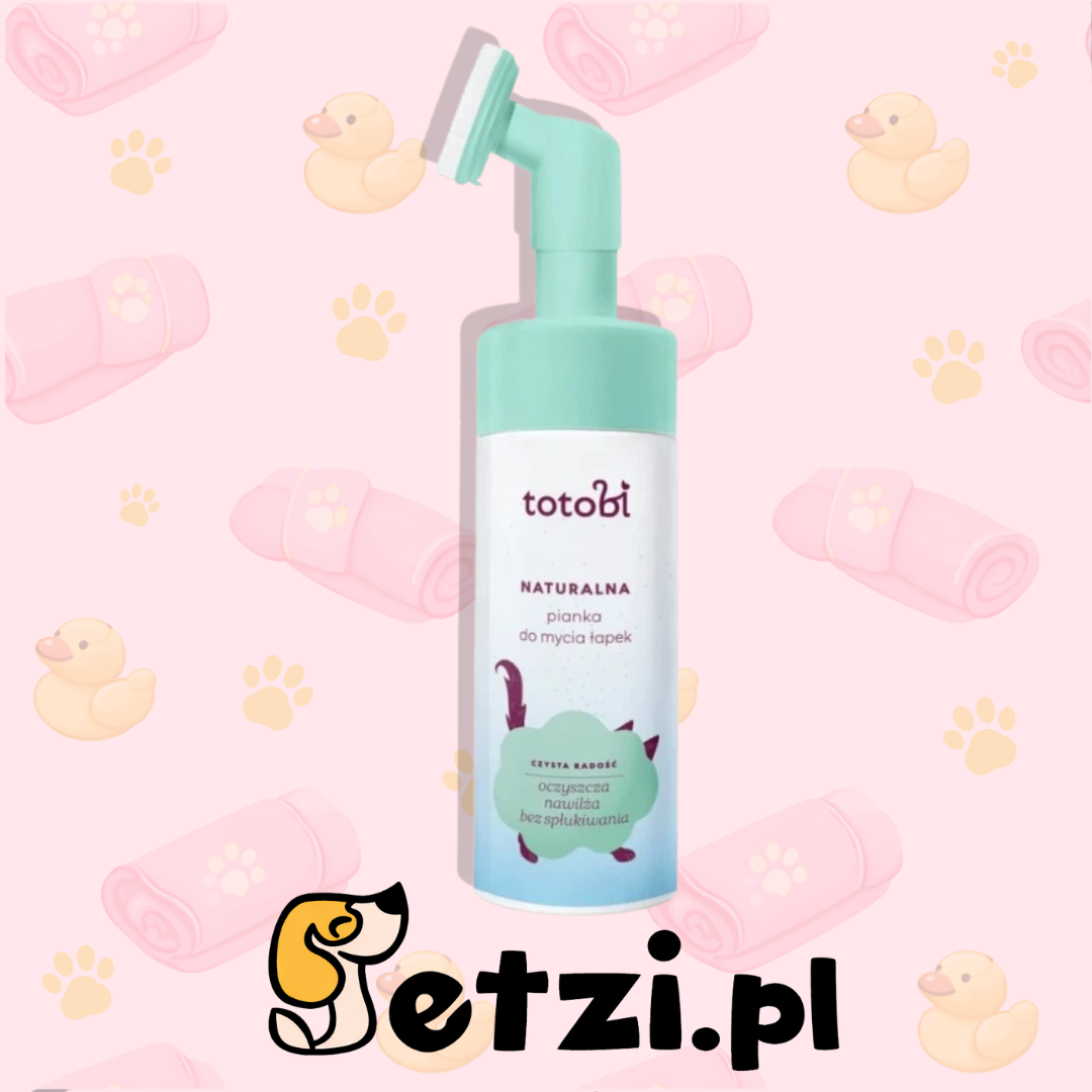 TOTOBI NATURALNA PIANKA MYJĄCA Z SILIKONOWĄ SZCZOTECZKĄ 200 ML