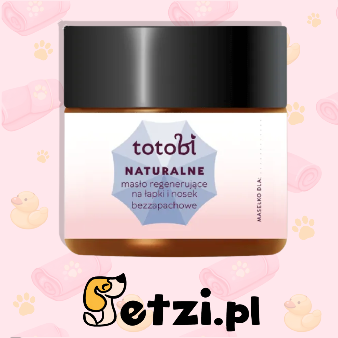 TOTOBI NATURALNE OCHRONNE MASEŁKO NA ŁAPKI I NOSEK 50 ML