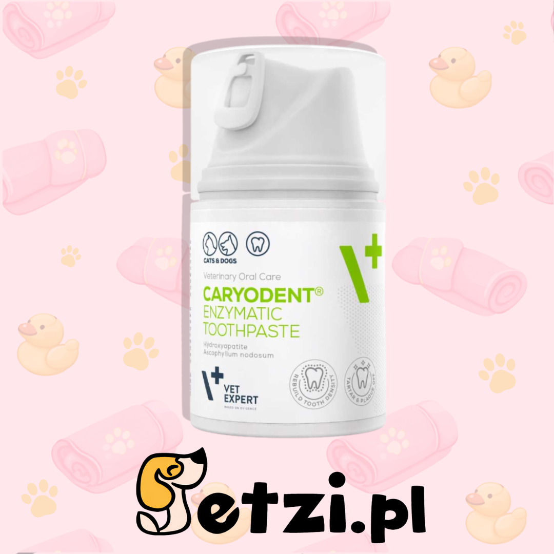 VET EXPERT CARYODENT ENZYMATIC TOOTHPASTE 50 ML