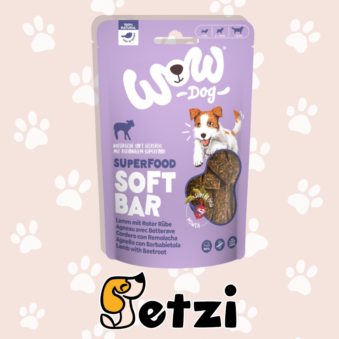 WOW SUPERFOOD SOFT - MIĘKKIE PRZYSMAKI DLA PSA - RÓŻNE RODZAJE