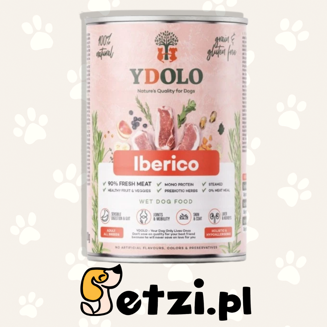YDOLO MOKRA KARMA DLA PSA IBERICO 400G