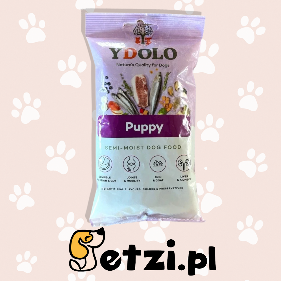 YDOLO PUPPY SUCHA KARMA DLA PSA IBERICO WILD FISH 100G
