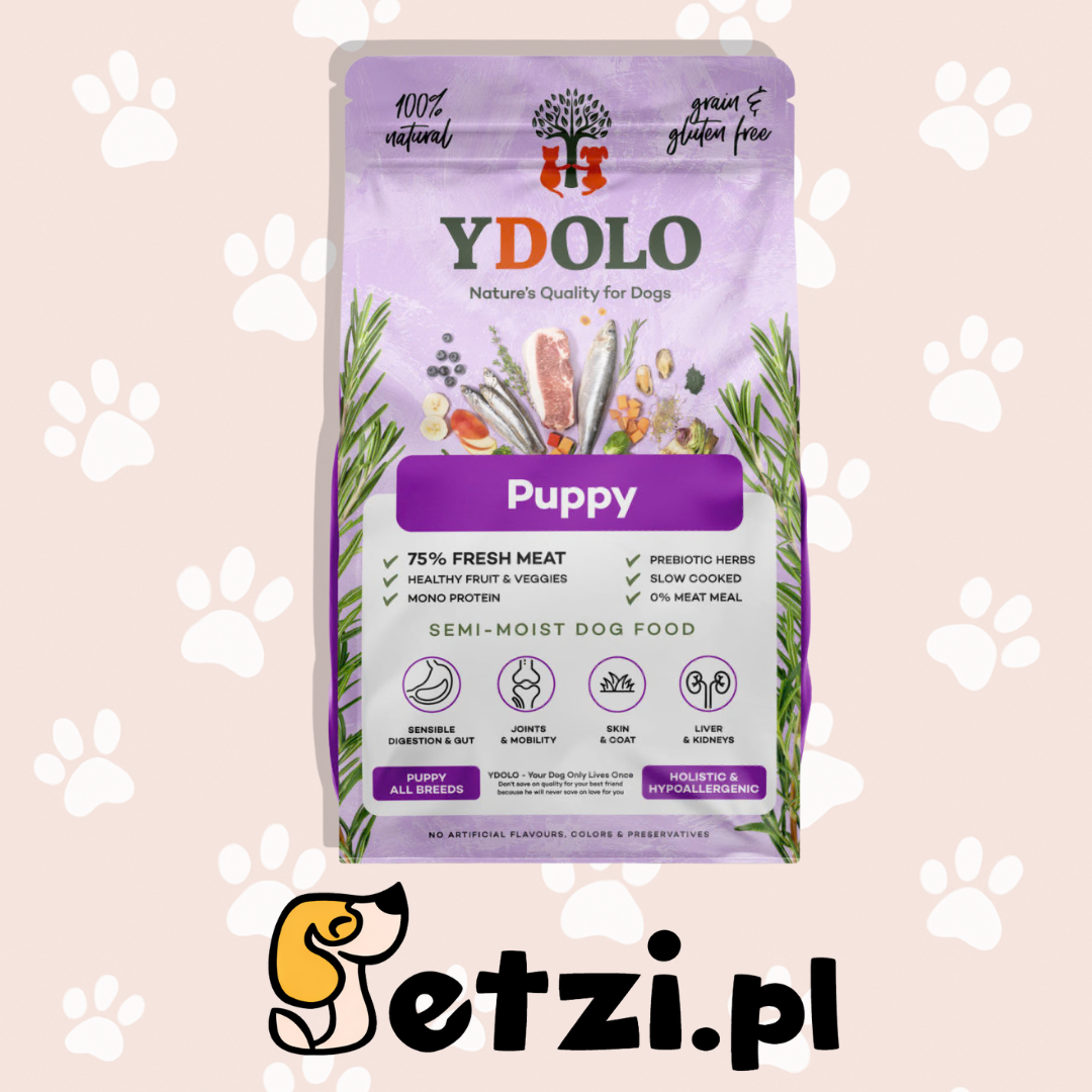 YDOLO PUPPY SUCHA KARMA DLA PSA IBERICO WILD FISH 10KG