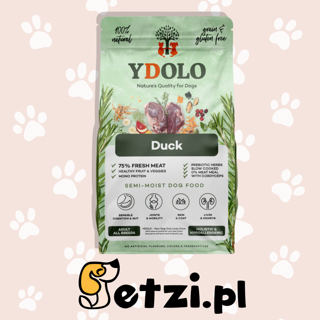 YDOLO SUCHA KARMA DLA PSA DUCK 10KG