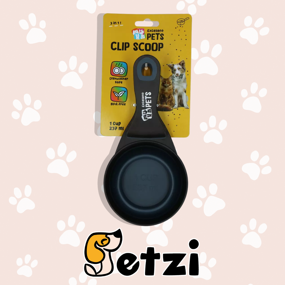 EXCELLENT PETS 3-IN-1 CLIP SCOOP 1 CUP