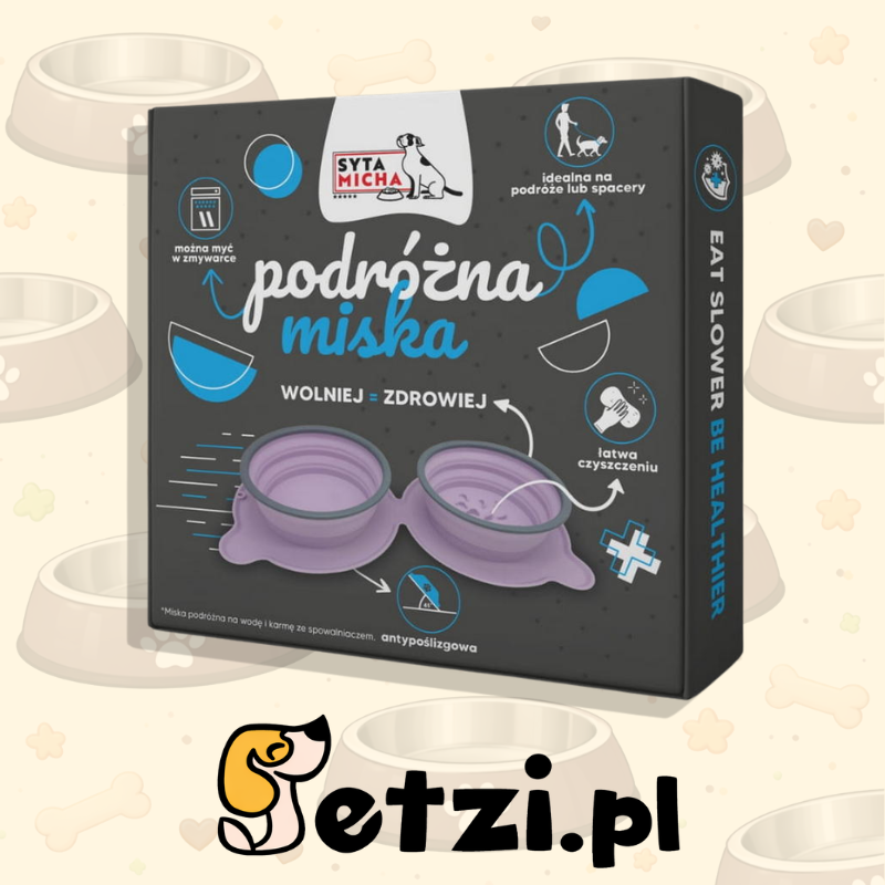 SYTA MICHA MISKA SKŁADANA 500ML