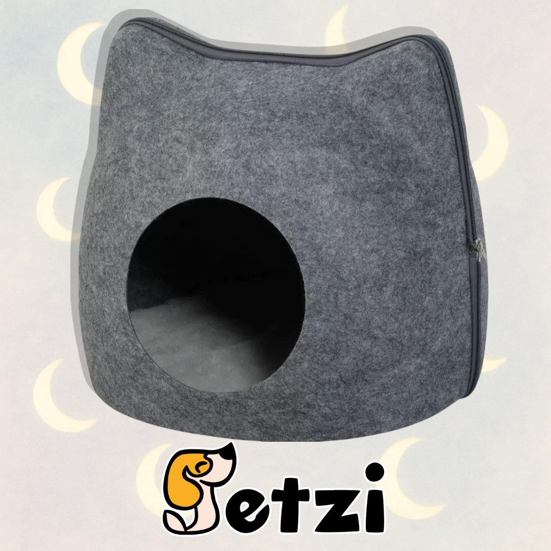 ZOLUX LEGOWISKO DLA KOTA BUDKA Z USZAMI KOL. SZARY