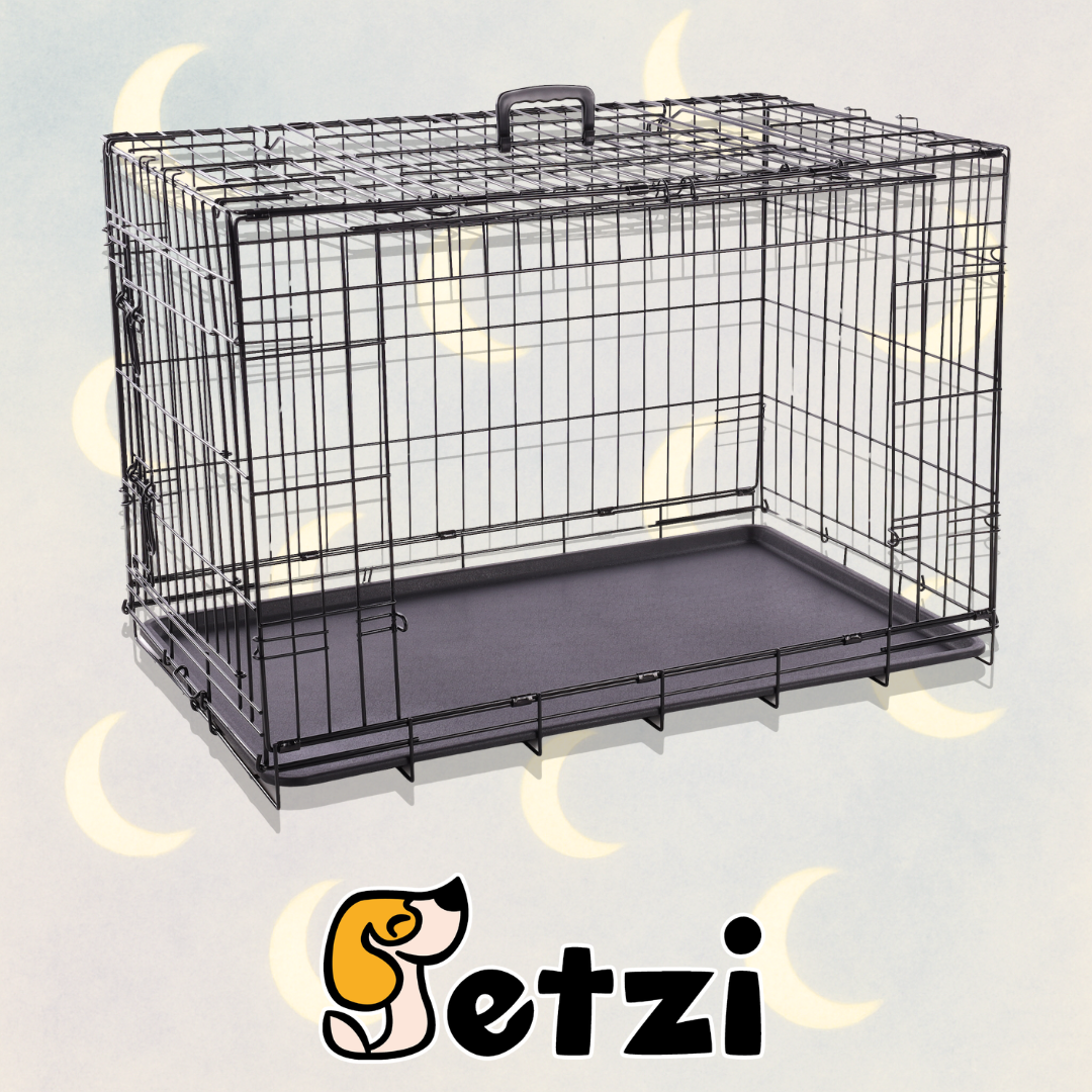 FLAMINGO WIRE CAGE NYO BLACK L 93X59X62,5CM