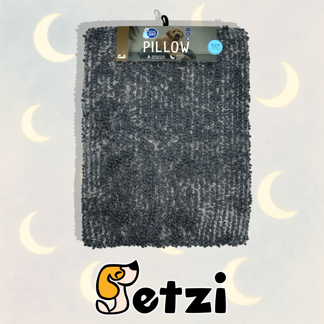 ROYAL DRY PILLOW GREY M, 53X76 CM