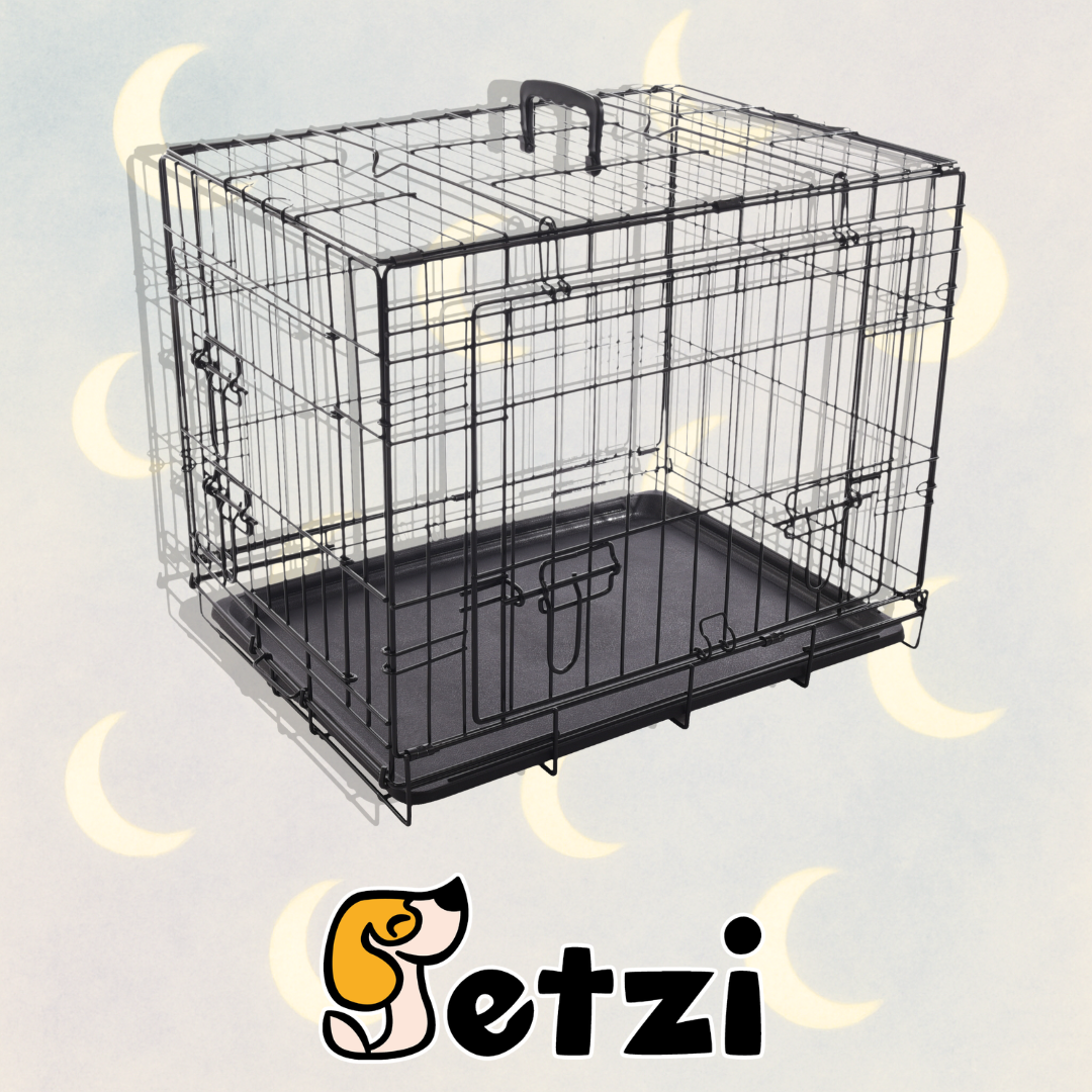 FLAMINGO WIRE CAGE NYO BLACK S 62X45X49,5CM
