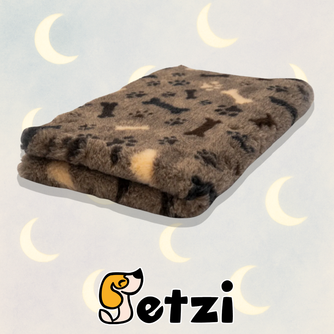 BUBA DRY BED A276 150x100CM BRĄZ KOŚCI I ŁAPY