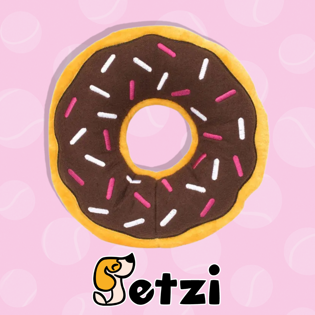 ZIPPYPAWS DONUT - PLUSZOWA ZABAWKA DLA PSA - RÓŻNE KOLORY