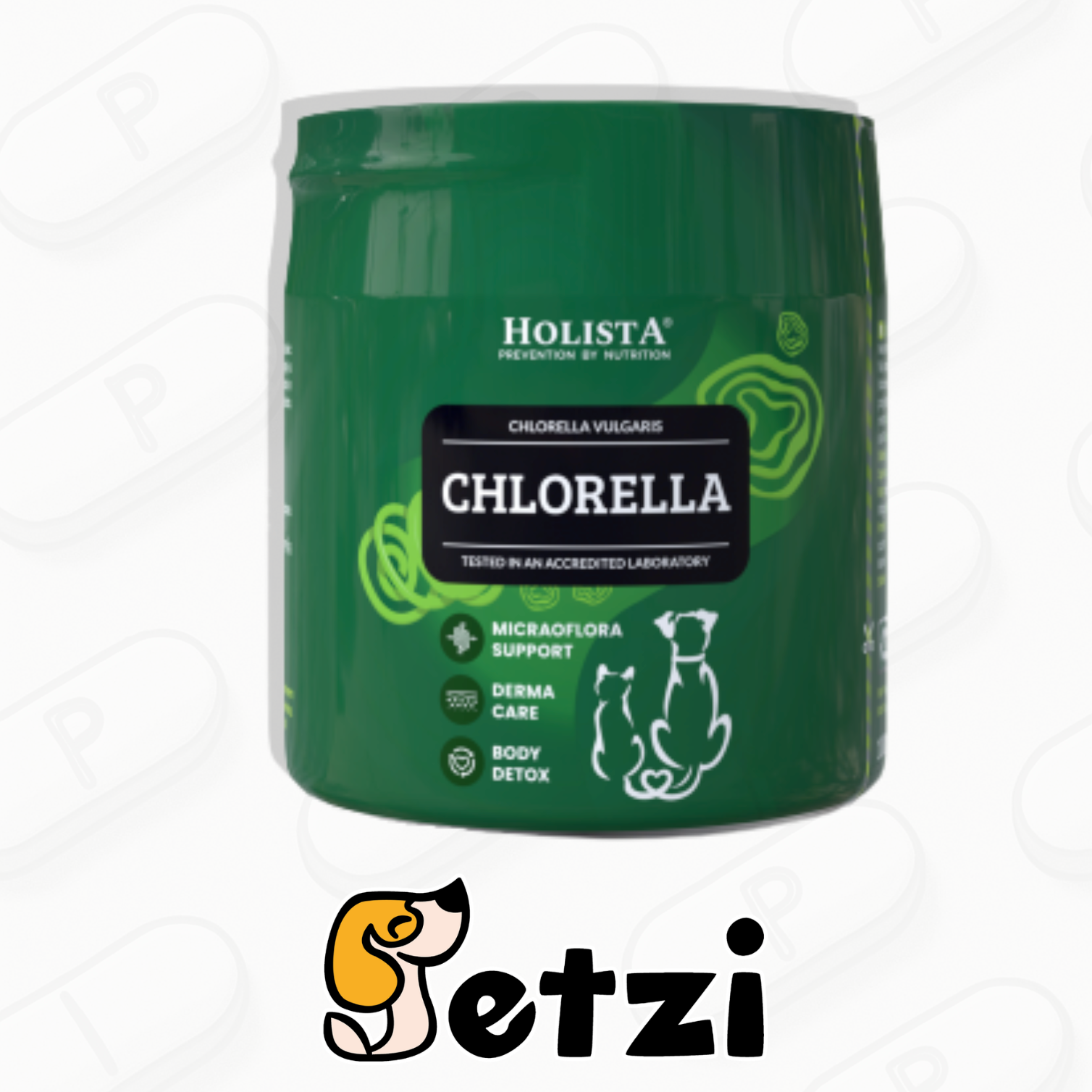 HOLISTA CHLORELLA 100G - SUPER ALGA DLA PSA I KOTA