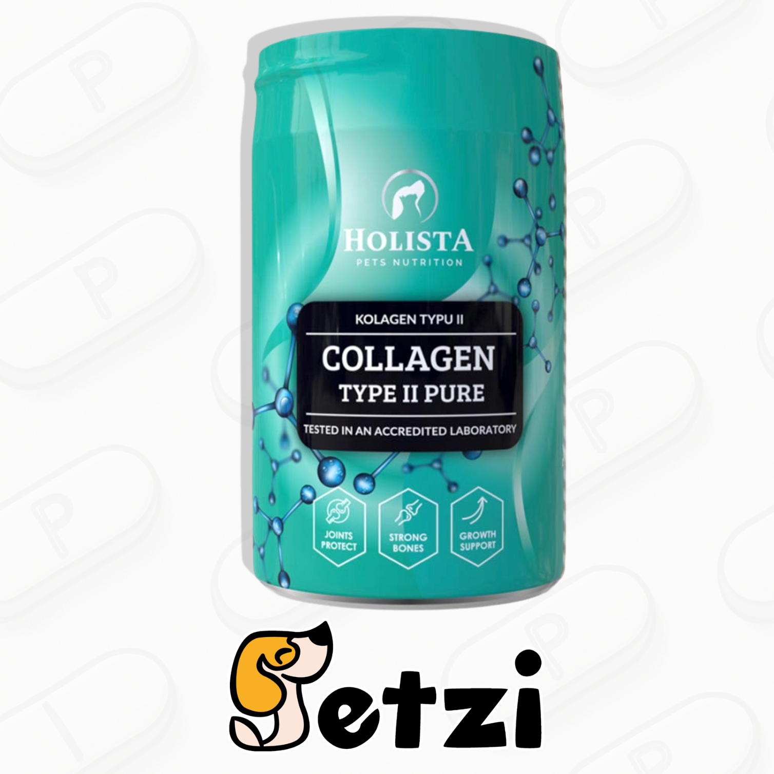HOLISTA COLLAGEN TYPE II PURE 200G - KOLAGEN TYPU II DLA PSA I KOTA