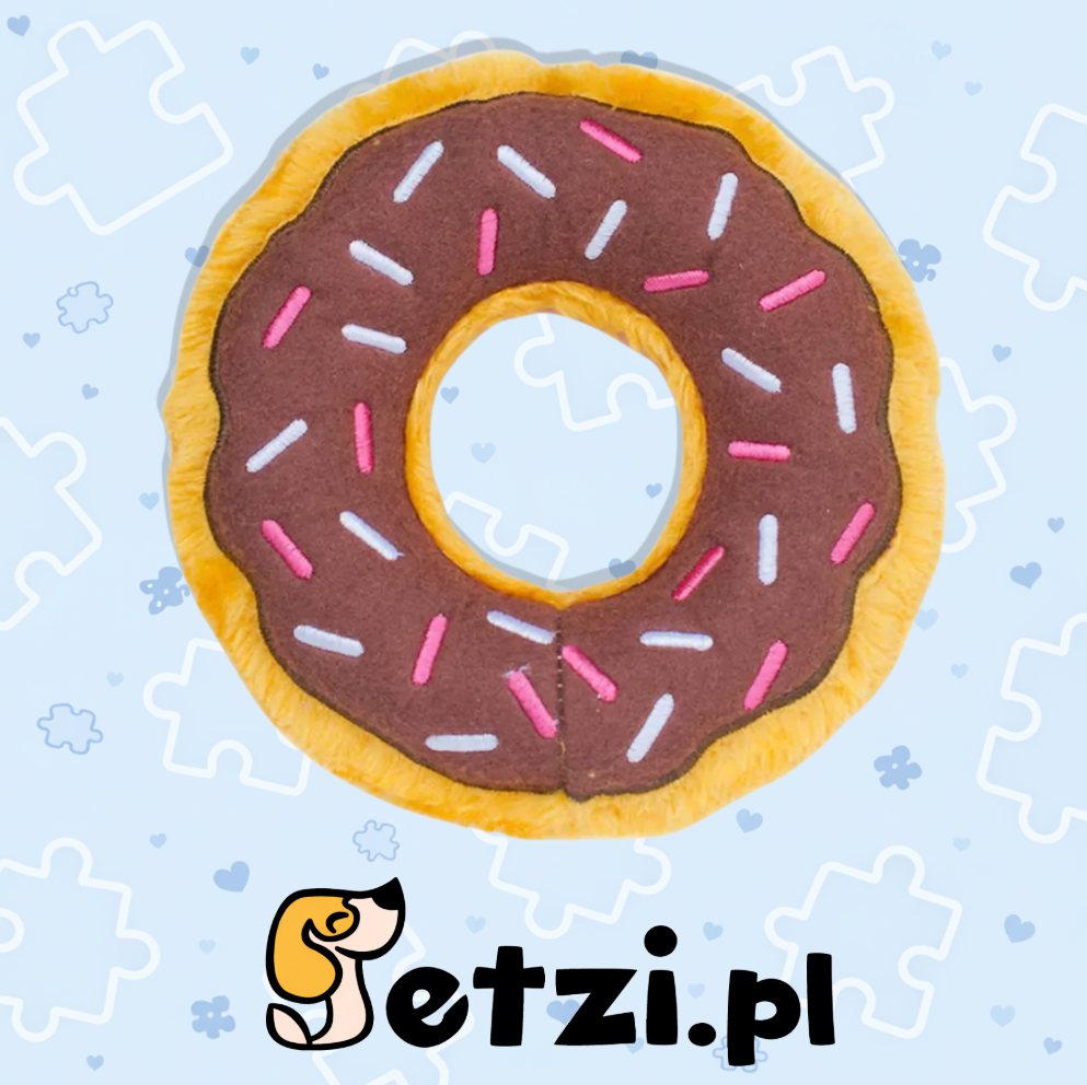 ZIPPY PAWS ZIPPYTUFF DONUTZ CHOCOLATE