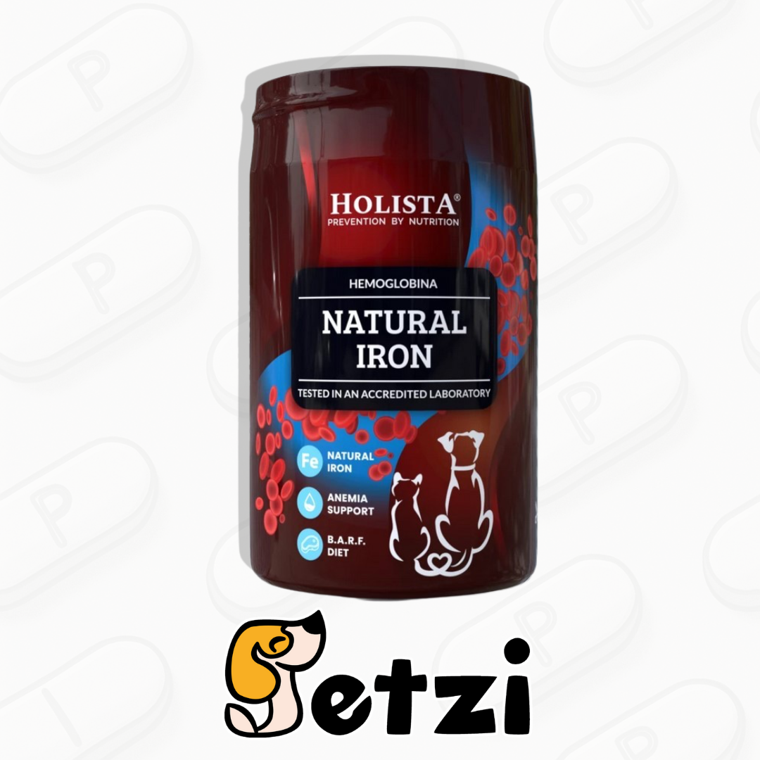 HOLISTA NATURAL IRON - HEMOGLOBINA DLA PSÓW I KOTÓW