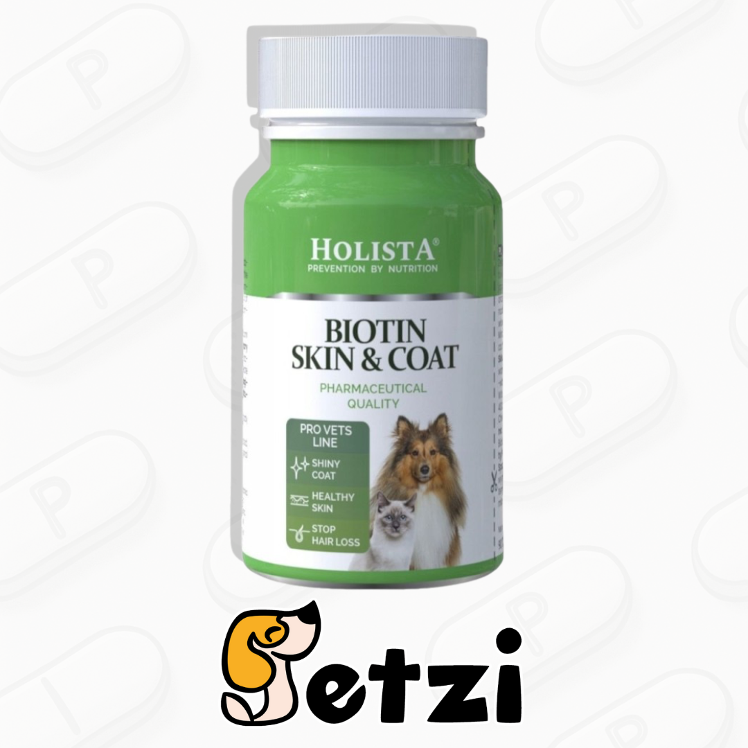 HOLISTA BIOTIN SKIN & COAT - SIERŚĆ I SKÓRA, 200G / 90 TABL.